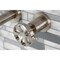 Kingston Brass KS8028RX Two-Handle Wall Mount Tub Faucet, Brushed Nickel KS8028RX - alternate 4